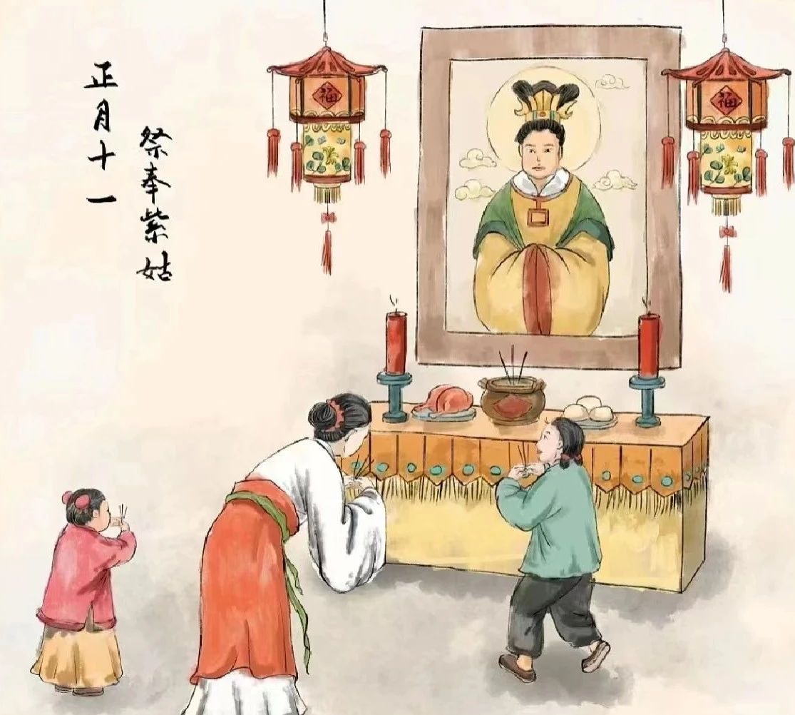 正月民俗：正月十一，祭奉紫姑(圖2)
