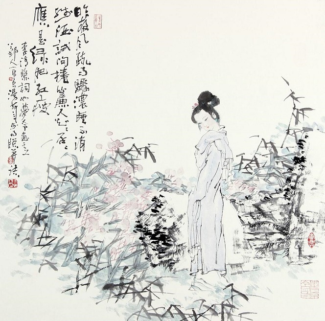 如夢令 · 昨夜雨疏風(fēng)驟.jpg 人民日報(bào):五千年來高水平的40首詩詞(圖6)
