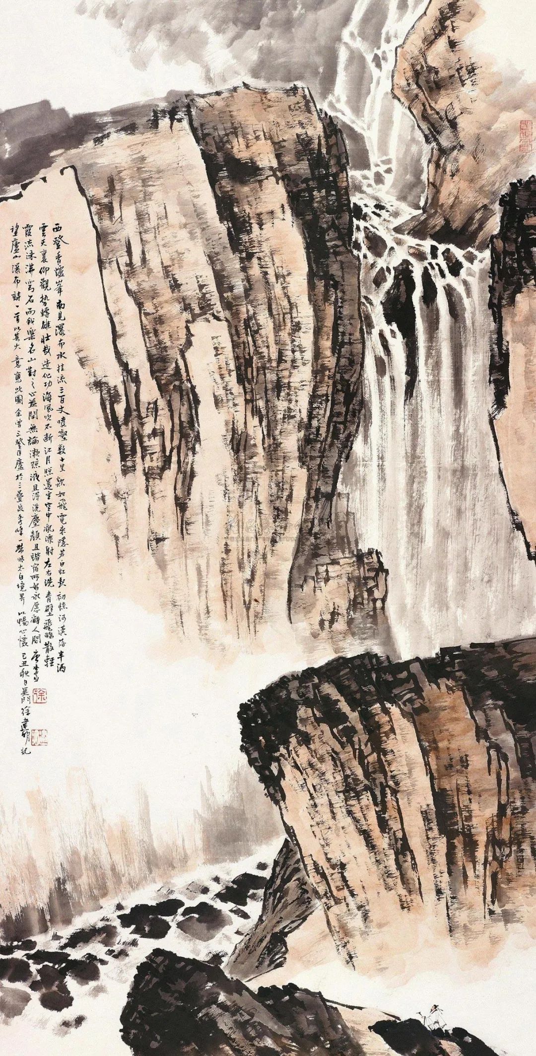 古今最著名的三首廬山瀑布詩，第一首無人超越，第三首被蘇軾罵：太爛(圖2)