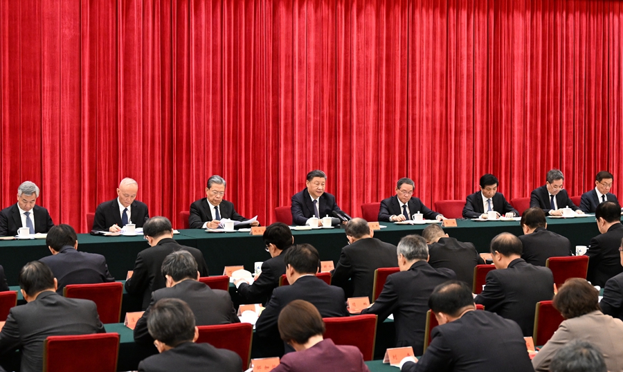 中共中央舉行紀念毛澤東同志誕辰130周年座談會 習(xí)近平發(fā)表重要講話(圖3)