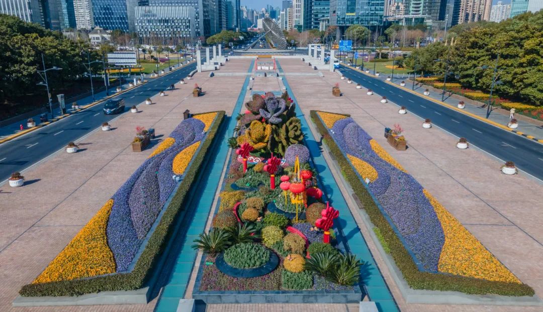 春節(jié)假期將至，上海街頭巷尾處處是花樣“年味”~來賞(圖9)