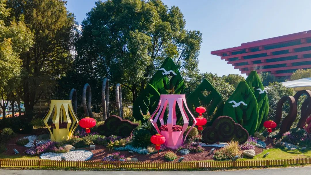 春節(jié)假期將至，上海街頭巷尾處處是花樣“年味”~來賞(圖10)