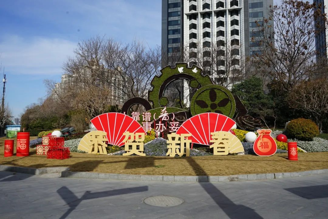 春節(jié)假期將至，上海街頭巷尾處處是花樣“年味”~來賞(圖20)