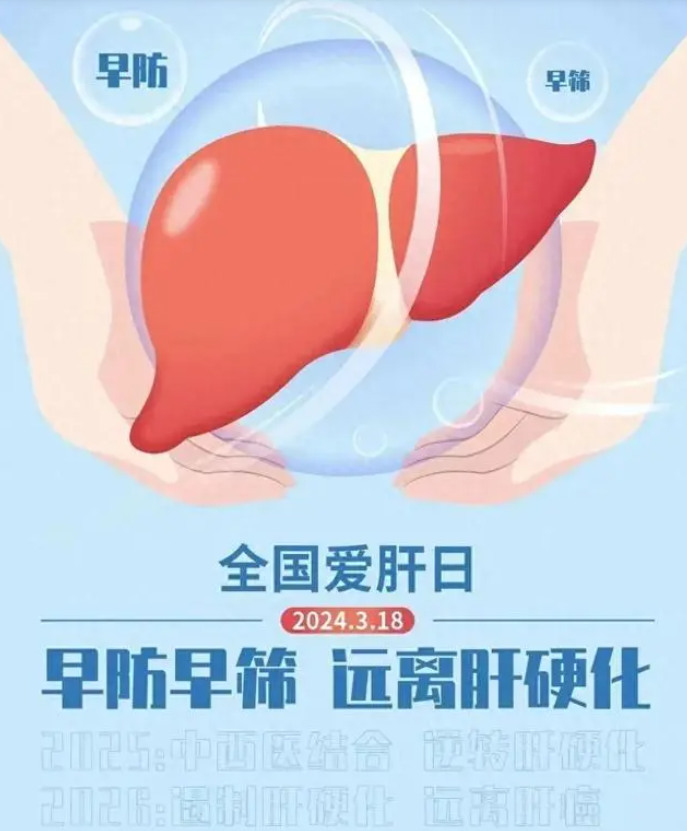 2024年全國(guó)愛(ài)肝日：早防早篩，遠(yuǎn)離肝硬化(圖1)