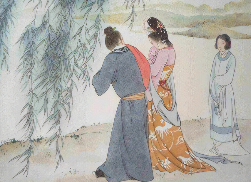 不禁辛苦況相關”1.png 納蘭性德《浣溪沙 · 記綰長條欲別難》(圖2)