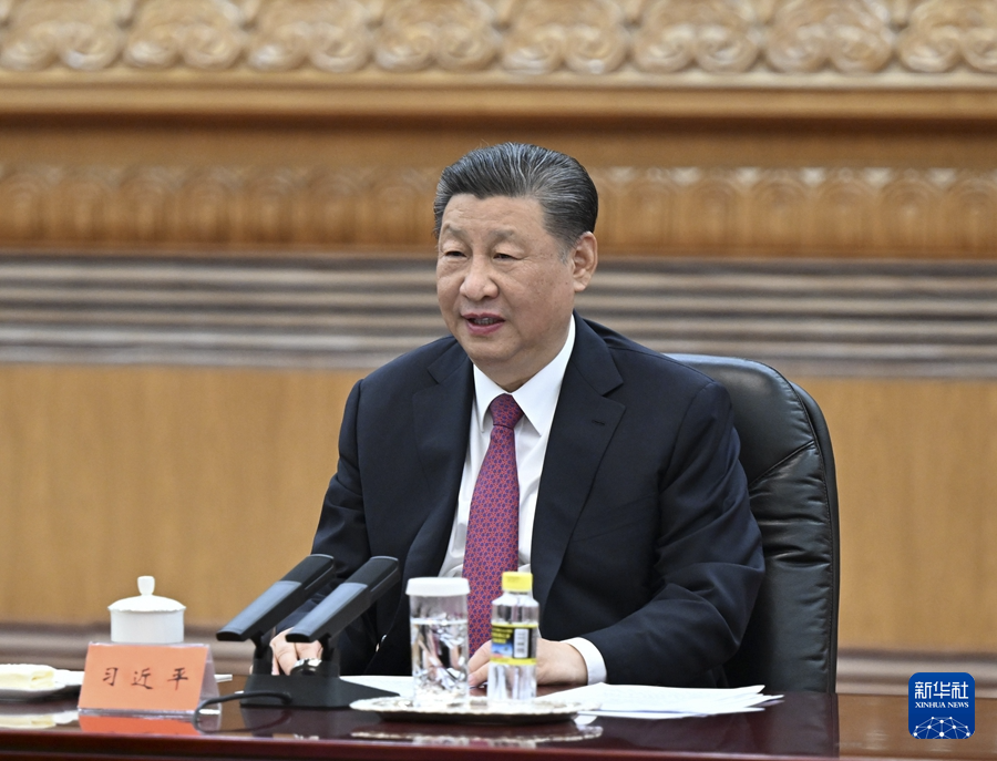 習(xí)近平會(huì)見馬英九一行(圖3)