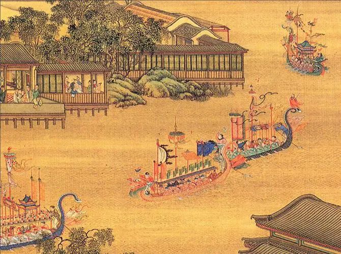 楊萬里《端午前一日阻風(fēng)鄱陽湖觀競渡》(圖5)