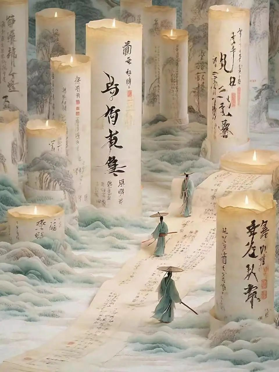 唐· 白居易《雜曲歌辭 · 浪淘沙》(圖4) 唐· 白居易《雜曲歌辭 · 浪淘沙》(圖4)