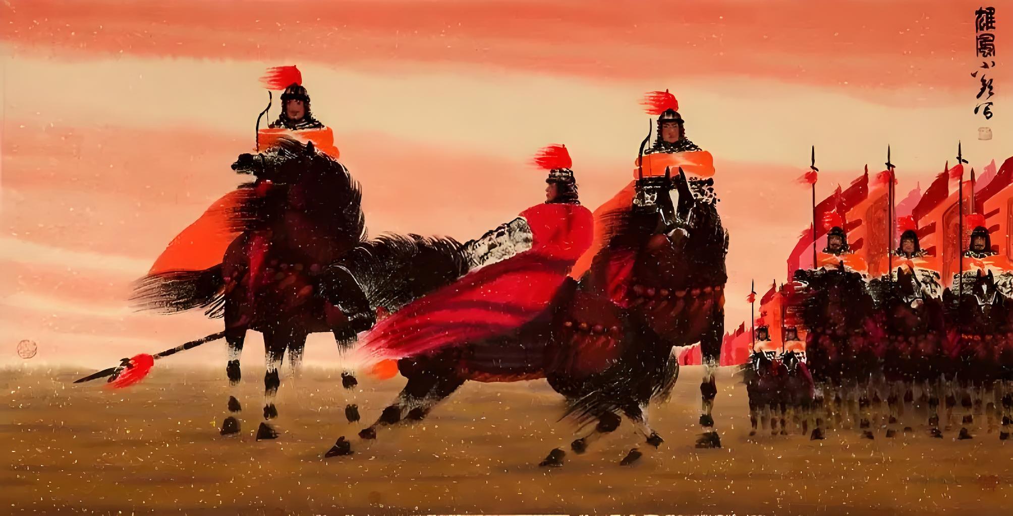 劉邦一生只寫了兩首詩，卻碾壓乾隆4萬首，毛澤東也贊賞不已(圖1)