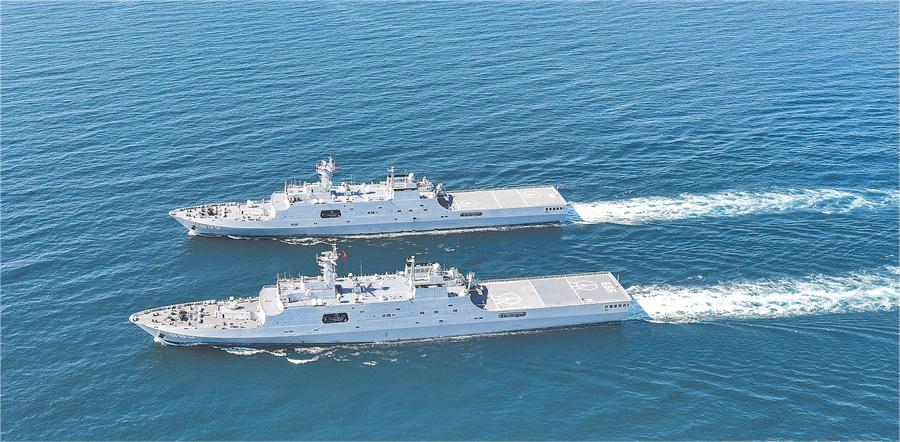 我海軍第46批護(hù)航編隊焦作艦洪湖艦訪問埃及/8月陸海軍訓(xùn)練日常報道(圖2)