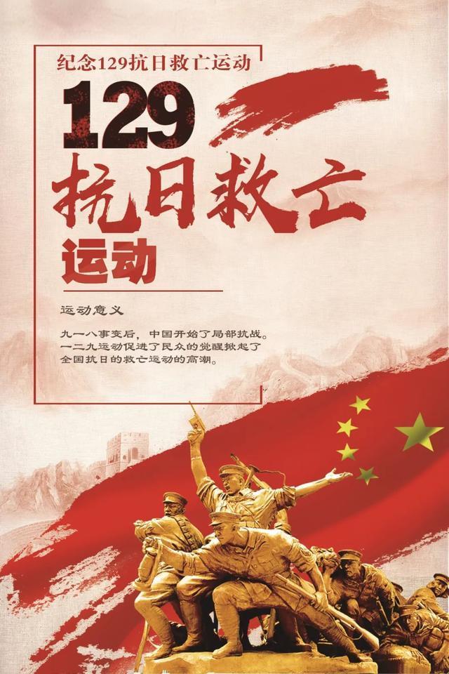 隆重紀(jì)念毛主席誕辰131周年?。?！讀毛澤東《一二九運動的偉大意義》銘記歷史 吾輩自強：紀(jì)念一二 · 九運動89周年(圖3)