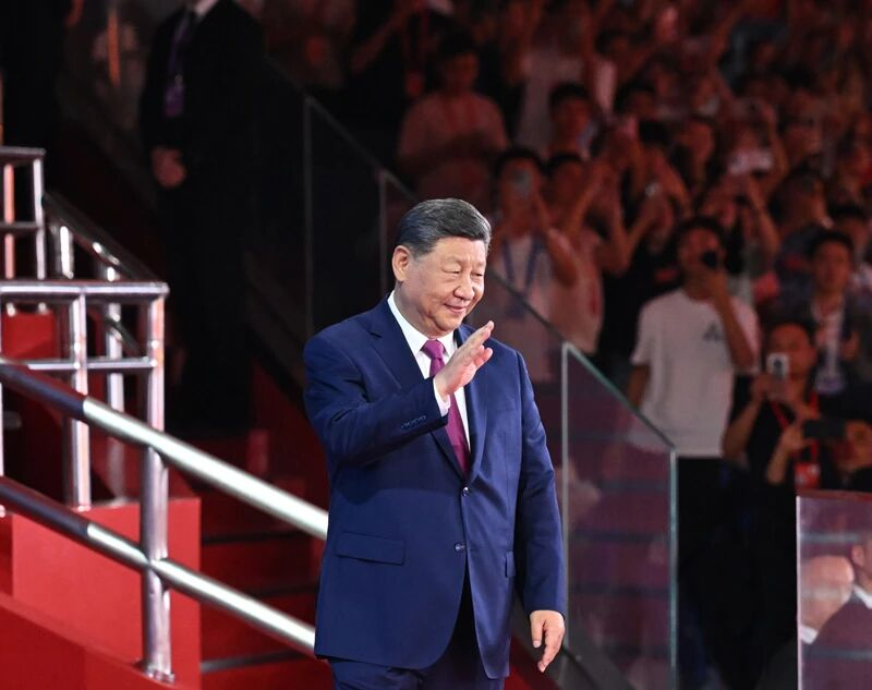 第十五屆全國運動會在廣東廣州隆重開幕 習近平出席開幕式并宣布運動會開幕(圖3) 第十五屆全國運動會在廣東廣州隆重開幕 習近平出席開幕式并宣布運動會開幕(圖3)