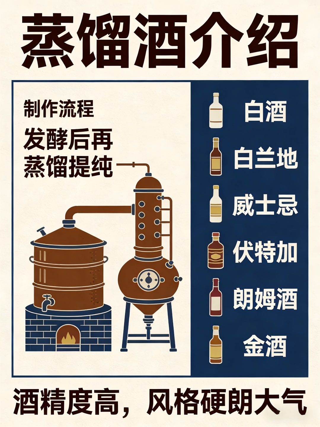 發(fā)酵酒、蒸餾酒和配制酒這么看哦(圖2)