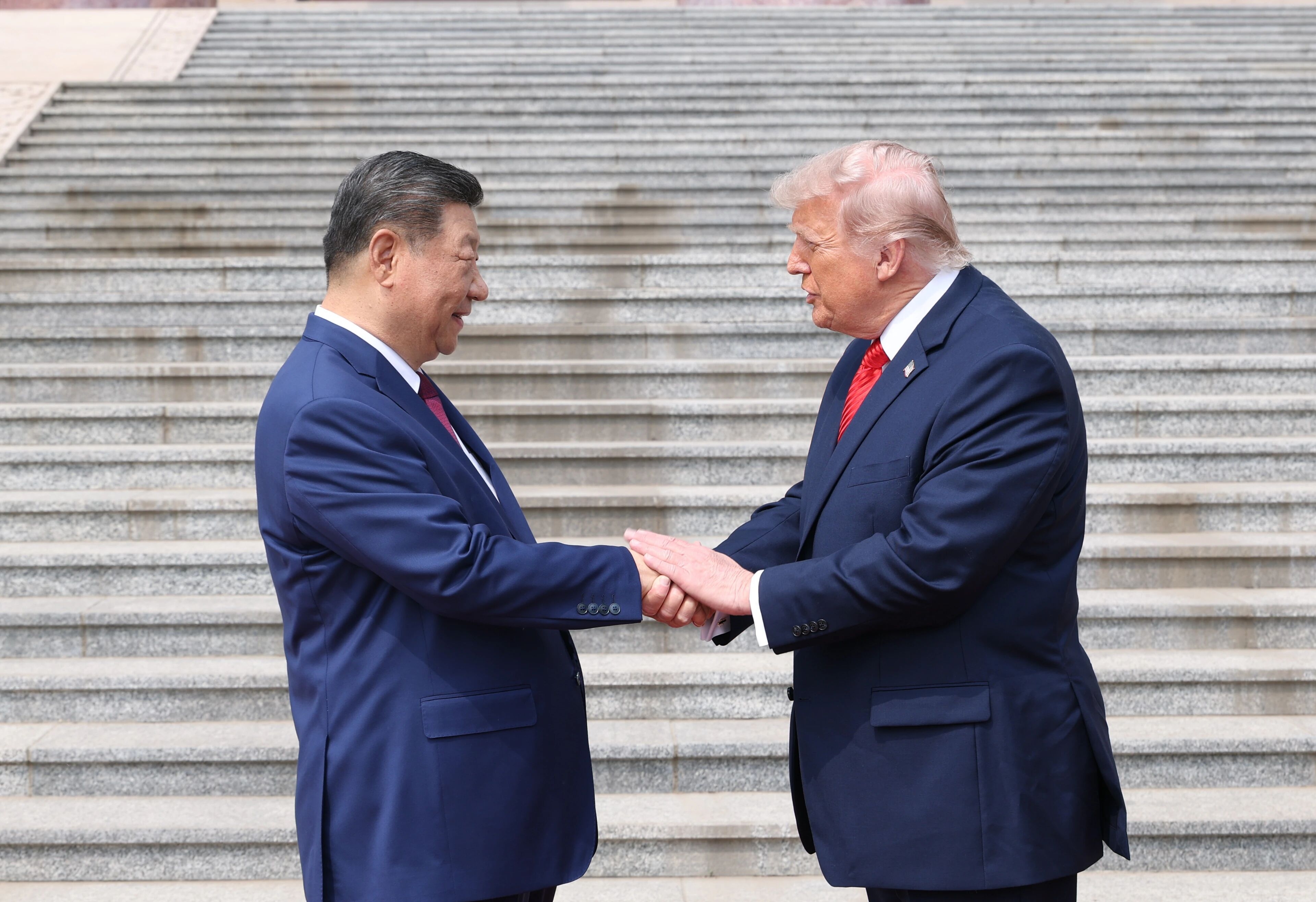 習(xí)近平同美國(guó)總統(tǒng)特朗普會(huì)談(圖1)