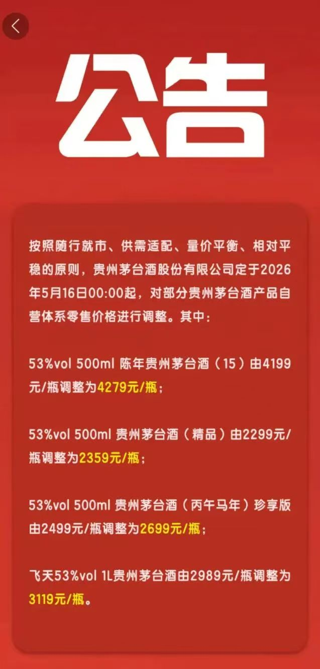茅臺漲價新邏輯：告別硬通貨幻覺，把定價權交給消費者(圖1)