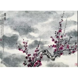 毛主席經(jīng)典詩(shī)詞入畫(huà)，大氣磅礴，美不勝收（七律·冬云,卜算子·