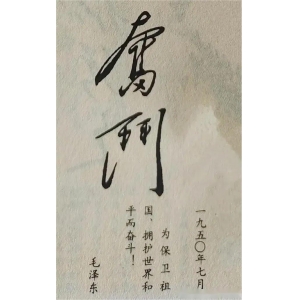 這兩個字毛主席和老蔣都寫過，孫先生也有，您比較看好哪一個？
