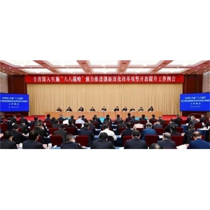 省四套班子領(lǐng)導(dǎo)出席，5位市縣委書記發(fā)言，代表公文材料高水平！