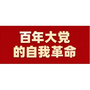 黨的自我革命：為什么要、為什么能、怎樣推進