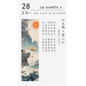 戴復古《大熱 · 其二》