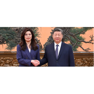 習(xí)近平總書記會見中國國民黨主席鄭麗文