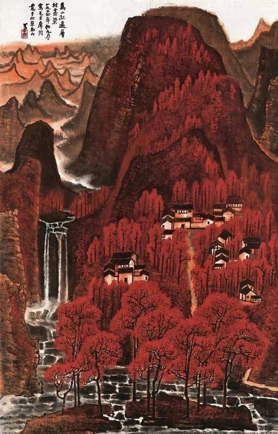 毛主席經(jīng)典詩詞入畫，大氣磅礴，美不勝收（建國初期和長征題材作品）(圖2)