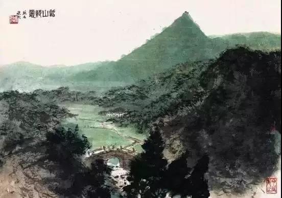 毛主席經(jīng)典詩詞入畫，大氣磅礴，美不勝收（北戴河以及韶山題材作品）(圖7)