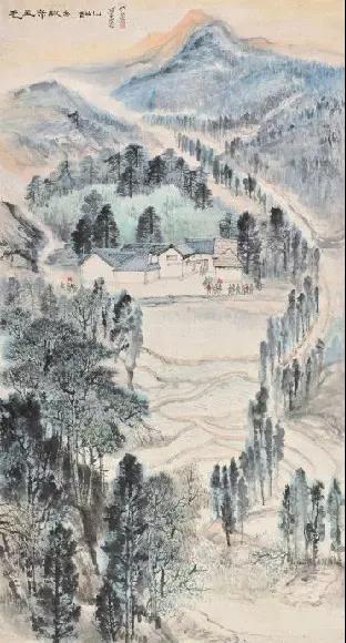 毛主席經(jīng)典詩詞入畫，大氣磅礴，美不勝收（北戴河以及韶山題材作品）(圖11)