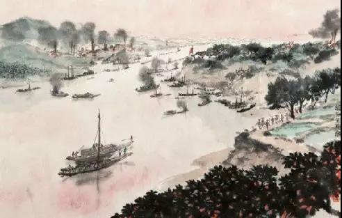 毛主席經(jīng)典詩詞入畫，大氣磅礴，美不勝收（神女應(yīng)無恙，當(dāng)驚世界殊）(圖2)