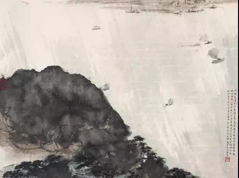 毛主席經(jīng)典詩詞入畫，大氣磅礴，美不勝收（神女應(yīng)無恙，當(dāng)驚世界殊）(圖9)