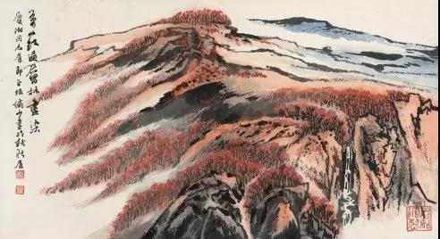毛主席經(jīng)典詩詞入畫，大氣磅礴，美不勝收（長沙，井岡山）(圖6)