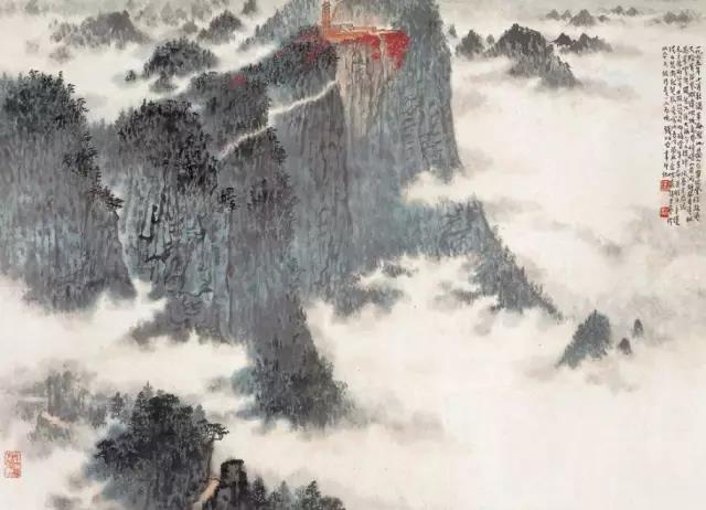 毛主席經(jīng)典詩詞入畫，大氣磅礴，美不勝收（長沙，井岡山）(圖14)