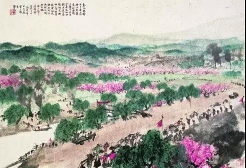 毛主席經典詩詞入畫，大氣磅礴，美不勝收（念奴嬌·昆侖,送瘟神等）(圖5)