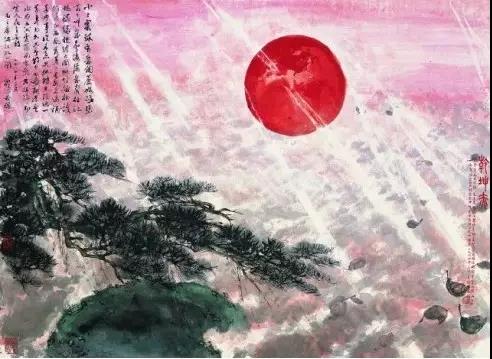 毛主席經典詩詞入畫，大氣磅礴，美不勝收（念奴嬌·昆侖,送瘟神等）(圖2)